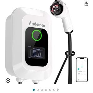 2EVCharger 50Amp/ 12kW 240V Adjustable Function Smart Enabled smart WiFi enable